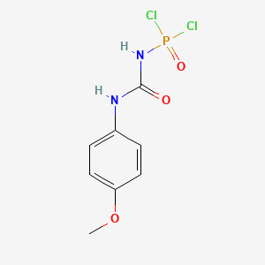 N-[(4-Methoxyphenyl)carbamoyl]phosphoramidic dichloride