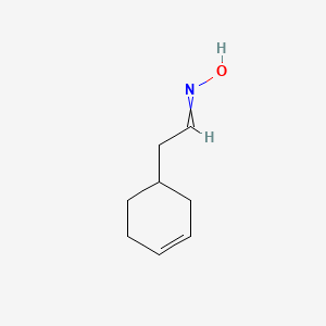 N-[2-(Cyclohex-3-en-1-yl)ethylidene]hydroxylamine