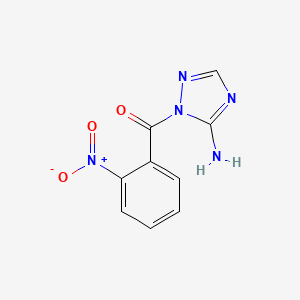 (5-Amino-1H-1,2,4-triazol-1-yl)(2-nitrophenyl)methanone