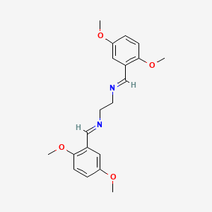 1,2-Ethanediamine, N,N'-bis[(2,5-dimethoxyphenyl)methylene]-