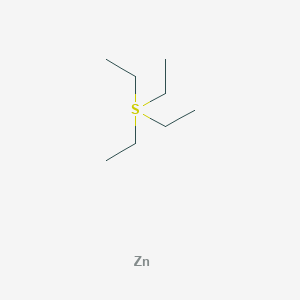 molecular formula C8H20SZn B14328482 Tetraethyl-lambda4-sulfane;ZINC CAS No. 105855-90-1