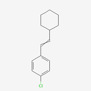 1-Chloro-4-(2-cyclohexylethenyl)benzene