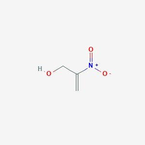 molecular formula C3H5NO3 B14328608 2-Nitroprop-2-en-1-ol CAS No. 104313-48-6