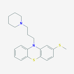 2-(Methylsulfanyl)-10-[3-(piperidin-1-YL)propyl]-10H-phenothiazine