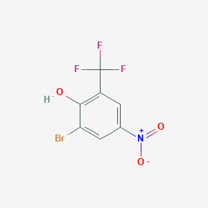 2-Bromo-4-nitro-6-(trifluoromethyl)phenol