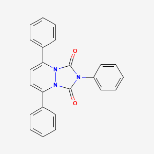 2,5,8-Triphenyl-1H-[1,2,4]triazolo[1,2-a]pyridazine-1,3(2H)-dione