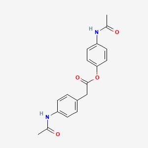 4-Acetamidophenyl (4-acetamidophenyl)acetate