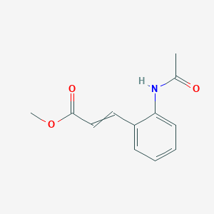 Methyl 3-(2-acetamidophenyl)prop-2-enoate