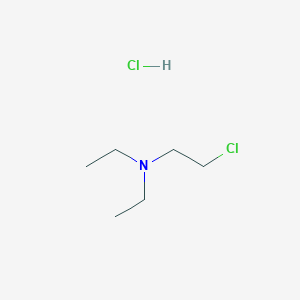 molecular formula C6H15Cl2N B143288 2-氯-N,N-二乙基乙胺盐酸盐 CAS No. 869-24-9