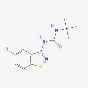 1-tert-Butyl-3-(5-chloro-1,2-benzothiazol-3-yl)urea