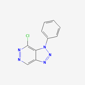 7-Chloro-1-phenyl-1H-[1,2,3]triazolo[4,5-d]pyridazine