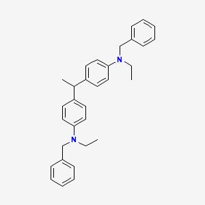 4,4'-(Ethane-1,1-diyl)bis(N-benzyl-N-ethylaniline)