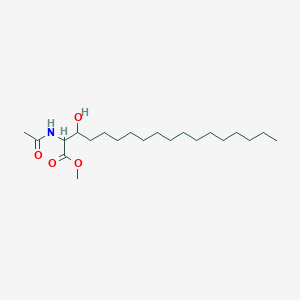 molecular formula C21H41NO4 B14328871 Methyl 2-acetamido-3-hydroxyoctadecanoate CAS No. 102899-79-6