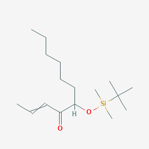 5-{[tert-Butyl(dimethyl)silyl]oxy}undec-2-en-4-one