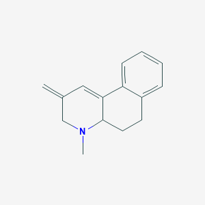 4-Methyl-2-methylidene-2,3,4,4a,5,6-hexahydrobenzo[f]quinoline