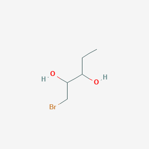 1-Bromopentane-2,3-diol