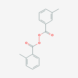 molecular formula C16H14O4 B14329017 (3-Methylbenzoyl) 2-methylbenzenecarboperoxoate CAS No. 96662-03-2