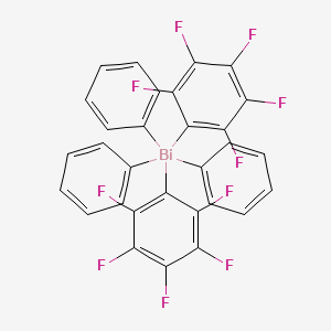 molecular formula C30H15BiF10 B14329062 Bis(pentafluorophenyl)(triphenyl)-lambda~5~-bismuthane CAS No. 111210-36-7