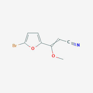 3-(5-Bromofuran-2-yl)-3-methoxyprop-2-enenitrile