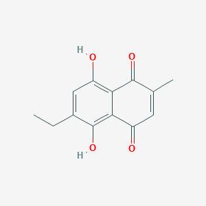 6-Ethyl-5,8-dihydroxy-2-methylnaphthalene-1,4-dione