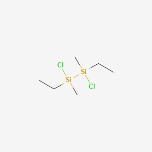 molecular formula C6H16Cl2Si2 B14329124 1,2-Dichloro-1,2-diethyl-1,2-dimethyldisilane CAS No. 111230-98-9