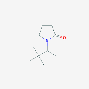 1-(3,3-Dimethylbutan-2-yl)pyrrolidin-2-one