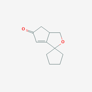 3a,4-Dihydrospiro[cyclopenta[c]furan-1,1'-cyclopentan]-5(3H)-one