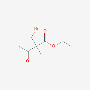 Ethyl 2-(bromomethyl)-2-methyl-3-oxobutanoate