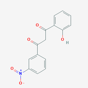 1,3-Propanedione, 1-(2-hydroxyphenyl)-3-(3-nitrophenyl)-