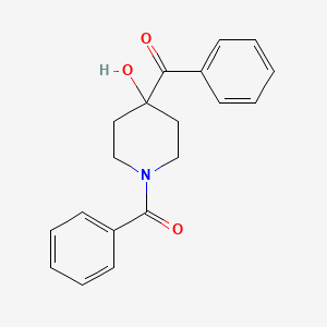 (1-Benzoyl-4-hydroxypiperidin-4-yl)-phenylmethanone