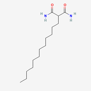 molecular formula C15H30N2O2 B14329329 2-Dodecylpropanediamide CAS No. 101452-66-8