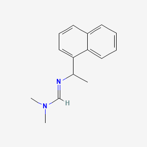 Formamidine, N,N-dimethyl-N'-(1-(1-naphthyl)ethyl)-