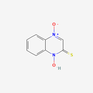 1-Hydroxy-4-oxo-4lambda~5~-quinoxaline-2(1H)-thione