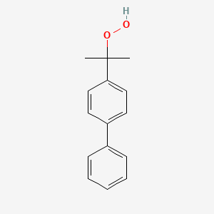 molecular formula C15H16O2 B14329482 2-([1,1'-Biphenyl]-4-yl)propane-2-peroxol CAS No. 107623-70-1