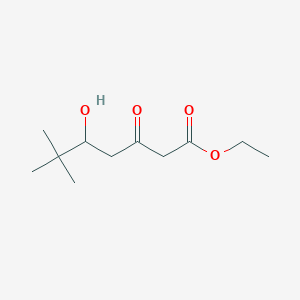 Ethyl 5-hydroxy-6,6-dimethyl-3-oxoheptanoate