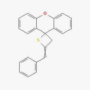 4-Benzylidenespiro[thietane-2,9'-xanthene]