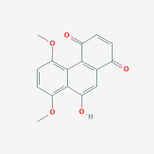 9-Hydroxy-5,8-dimethoxyphenanthrene-1,4-dione