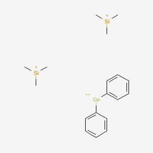 Diphenyl-lambda~2~-germane--trimethylsilyl (1/2)