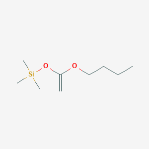 molecular formula C9H20O2Si B14329610 [(1-Butoxyethenyl)oxy](trimethyl)silane CAS No. 108167-65-3