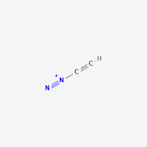 molecular formula C2HN2+ B14329626 Ethynediazonium CAS No. 108561-02-0