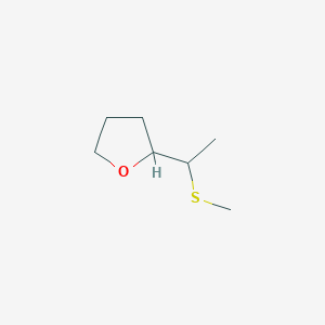 2-[1-(Methylsulfanyl)ethyl]oxolane