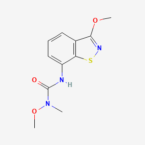 1-Methoxy-3-(3-methoxy-1,2-benzothiazol-7-yl)-1-methylurea