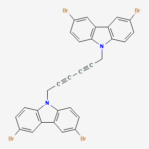 9,9'-(Hexa-2,4-diyne-1,6-diyl)bis(3,6-dibromo-9H-carbazole)