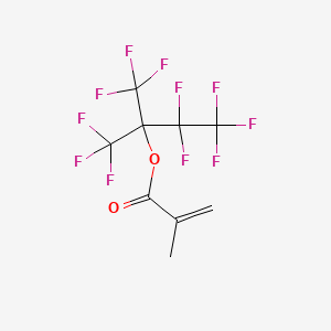 1,1,1,3,3,4,4,4-Octafluoro-2-(trifluoromethyl)butan-2-yl 2-methylprop-2-enoate