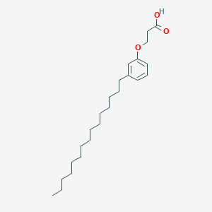 3-(3-Pentadecylphenoxy)propanoic acid