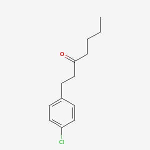 1-(4-Chlorophenyl)-3-heptanone