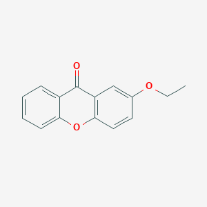 molecular formula C15H12O3 B14329829 2-Ethoxyxanthen-9-one 