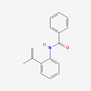 Benzamide, N-[2-(1-methylethenyl)phenyl]-