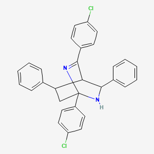 1,3-Bis(4-chlorophenyl)-5,8-diphenyl-2,6-diazabicyclo[2.2.2]oct-2-ene