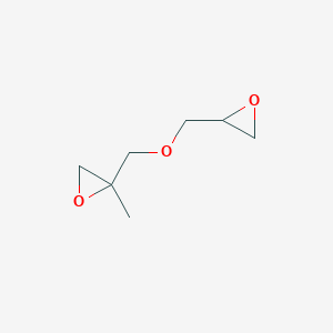 2-Methyl-2-{[(oxiran-2-yl)methoxy]methyl}oxirane